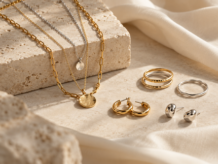 Cómo combinar joyas doradas y plateadas con elegancia