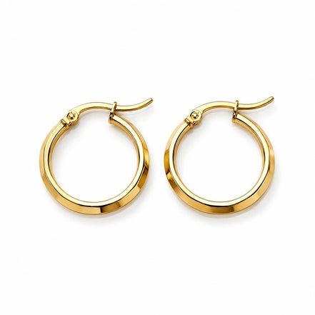 Pendientes Dorados Redondos