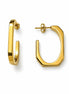 Pendientes Dorados Hexágonos