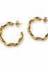 Pendientes Dorados Circulares