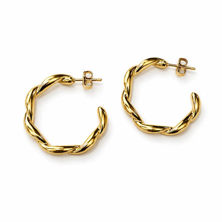 Pendientes Dorados Circulares