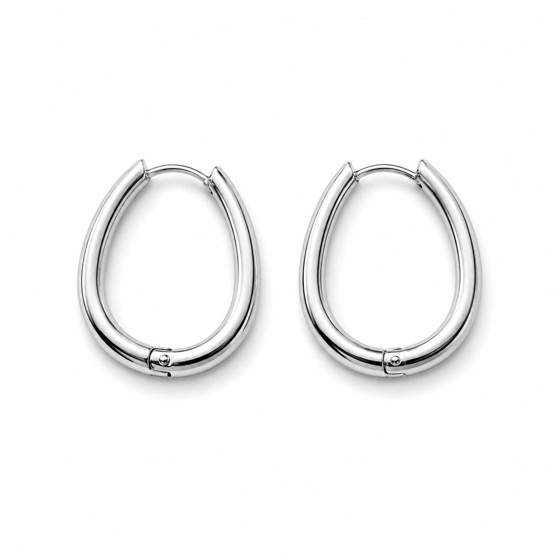 Pendientes Plateados