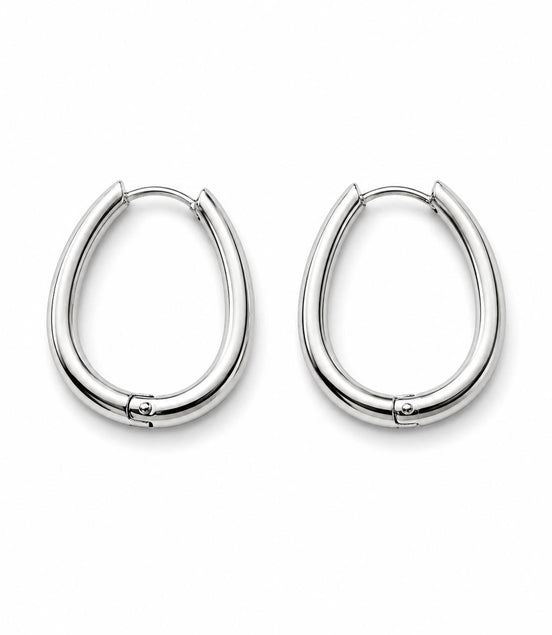 Pendientes Plateados