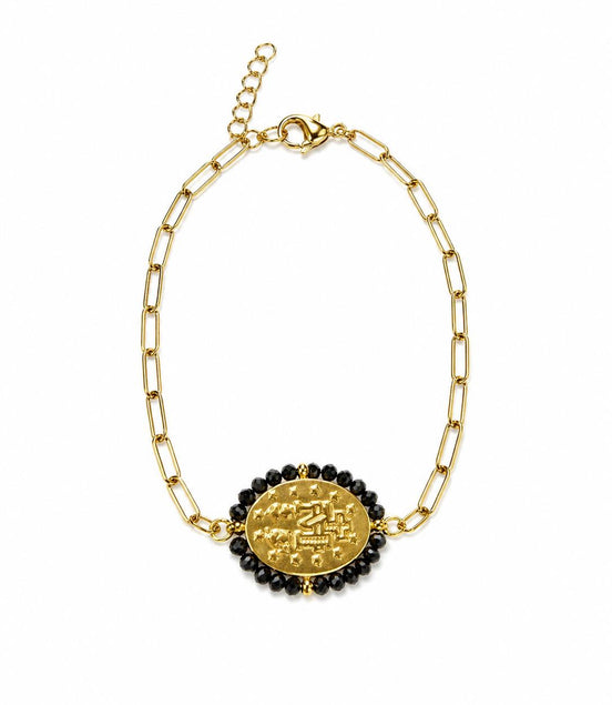 Pulsera Dorada de la Virgen Milagrosa
