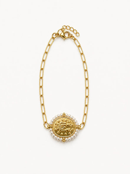 Pulsera Dorada de la Virgen Milagrosa