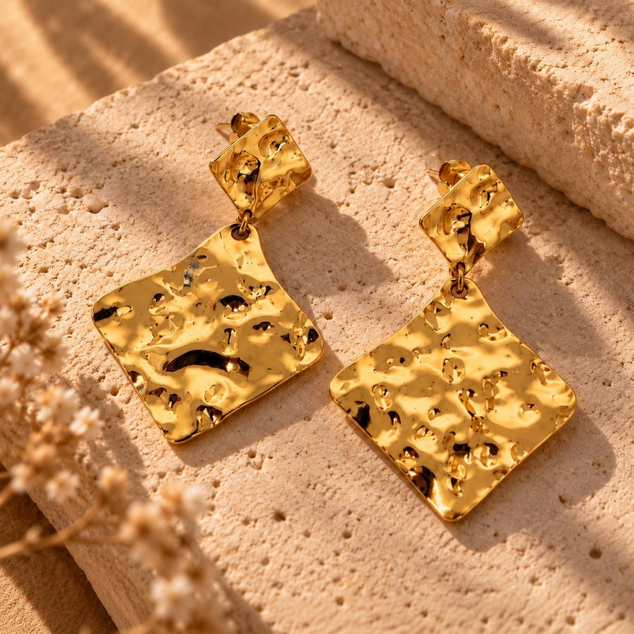 Pendientes Coup de Soleil Dorados