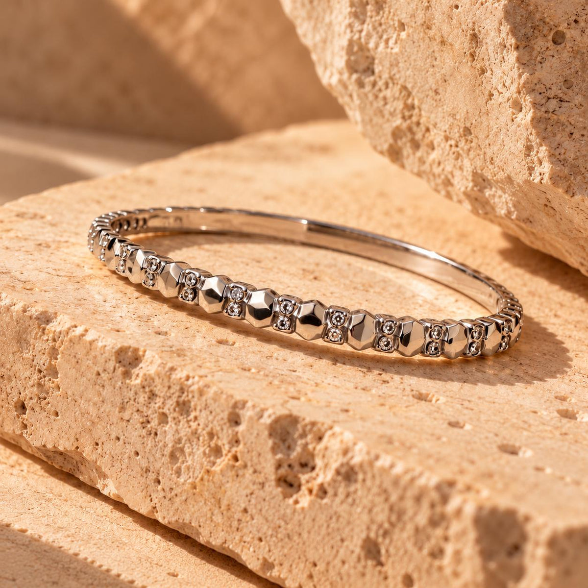 Brazalete Sans Fin Plateado