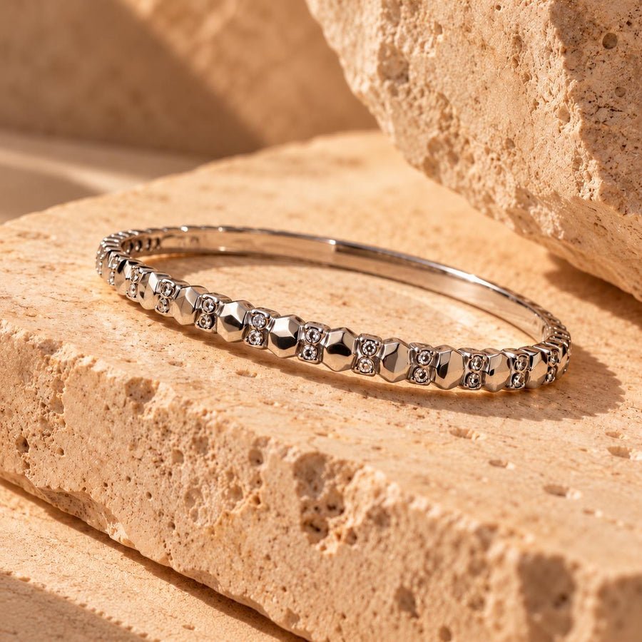 Brazalete Sans Fin Plateado