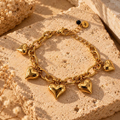 Pulsera Caractère Doré Dorada