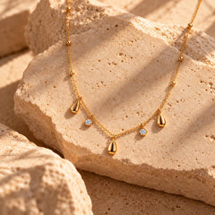 Collar À Minuit Dorado