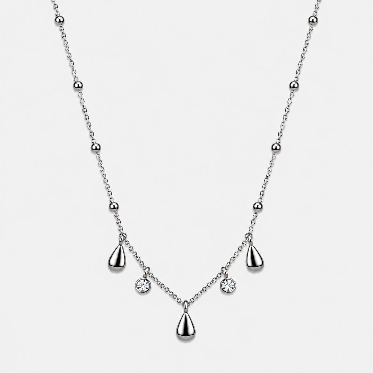 Collar À Minuit Plateado