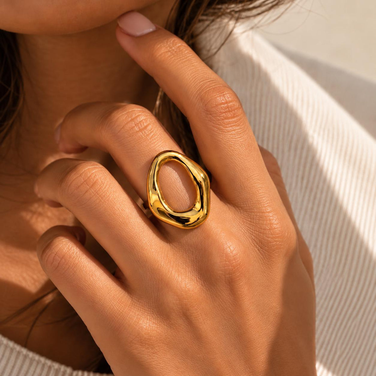 Anillo Rien à Prouver Dorado
