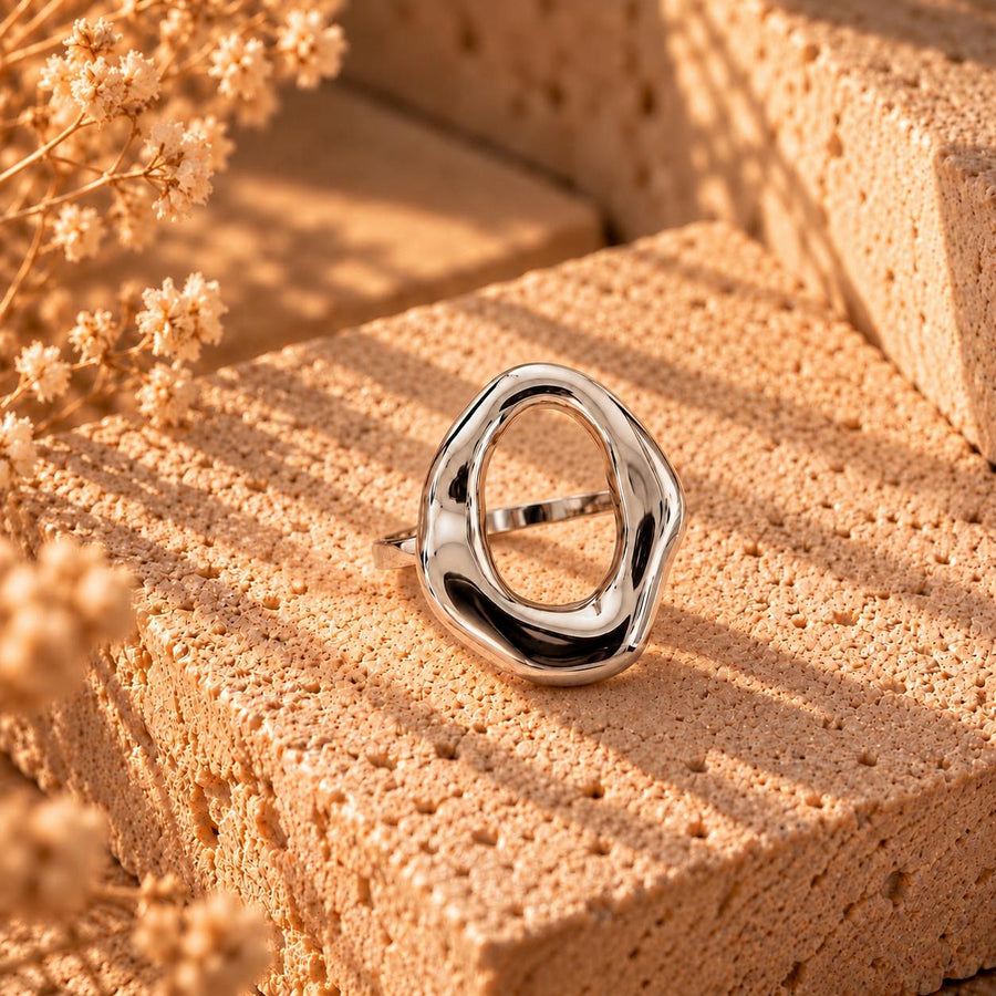Anillo Rien à Prouver Plateado