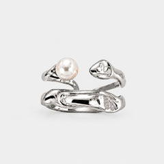 Anillo Perle Rare Plateado
