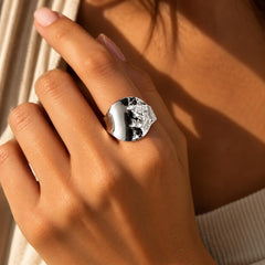 Anillo Pas Comme les Autres Plateado