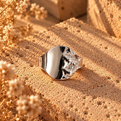 Anillo Pas Comme les Autres Plateado