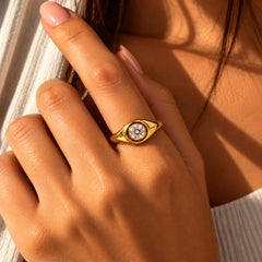 Anillo Le Petit Hasard Dorado