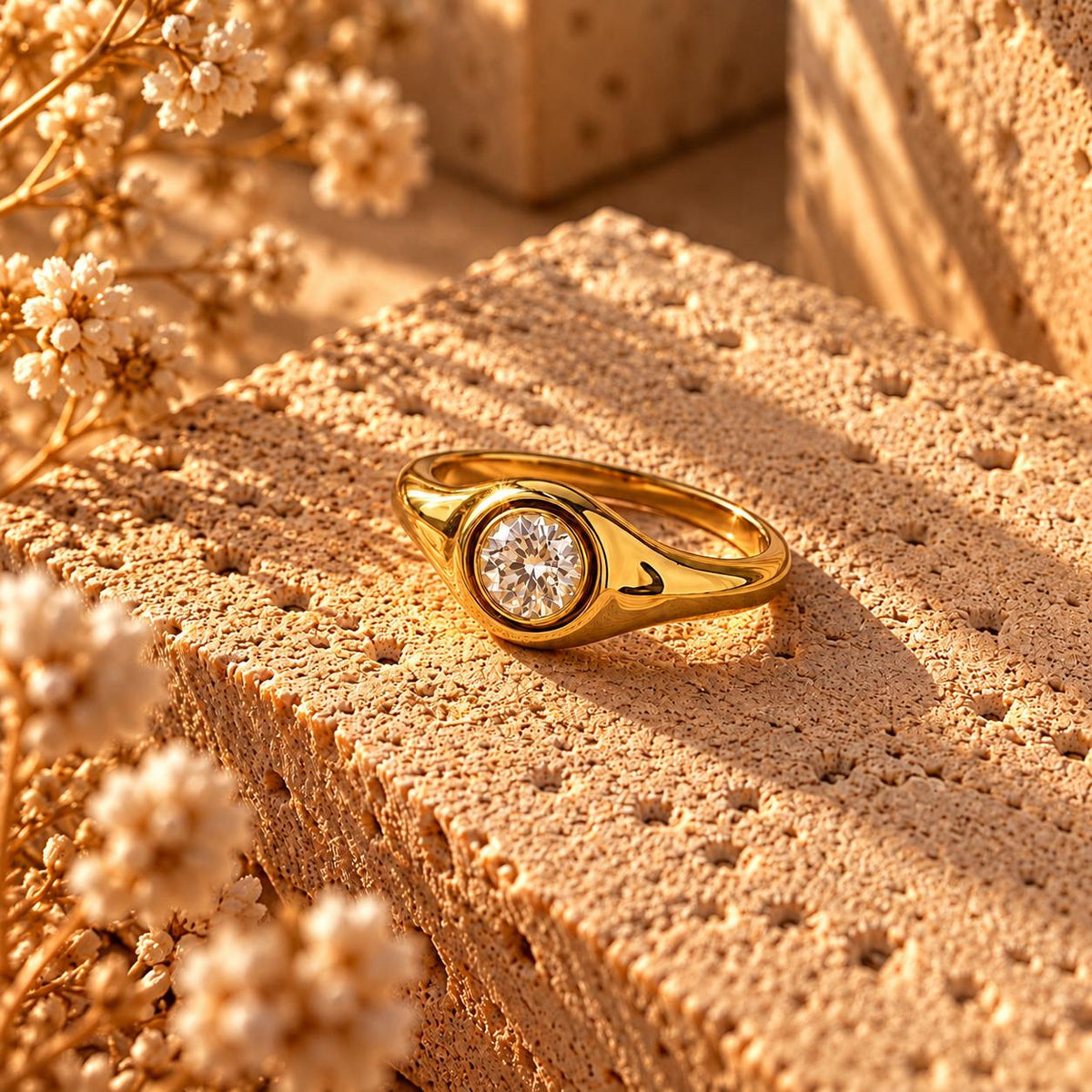 Anillo Le Petit Hasard Dorado