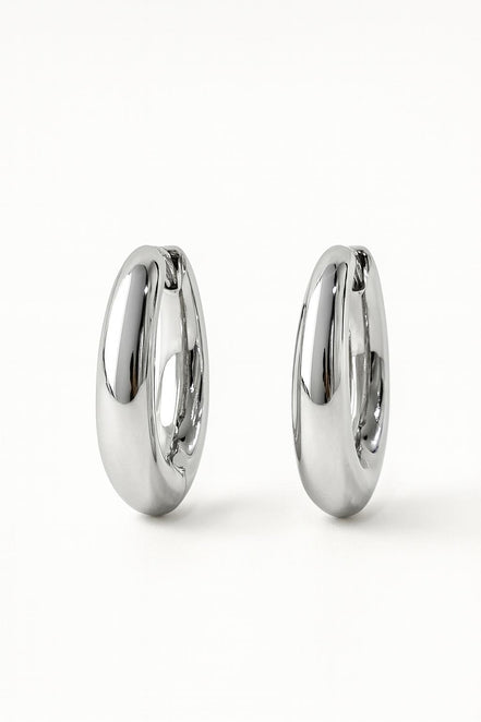 PENDIENTES PLATEADOS