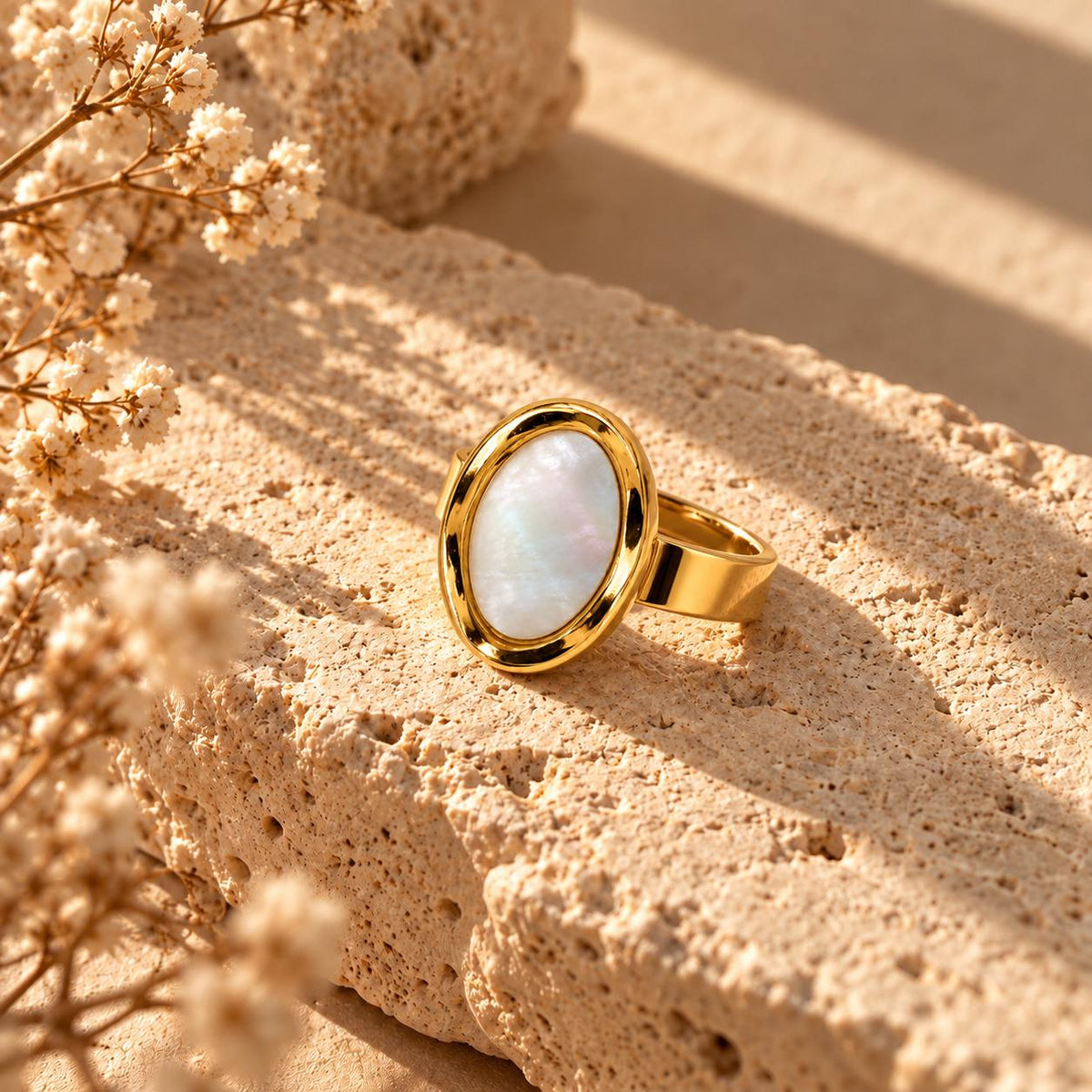 Anillo Clair de Lune Dorado