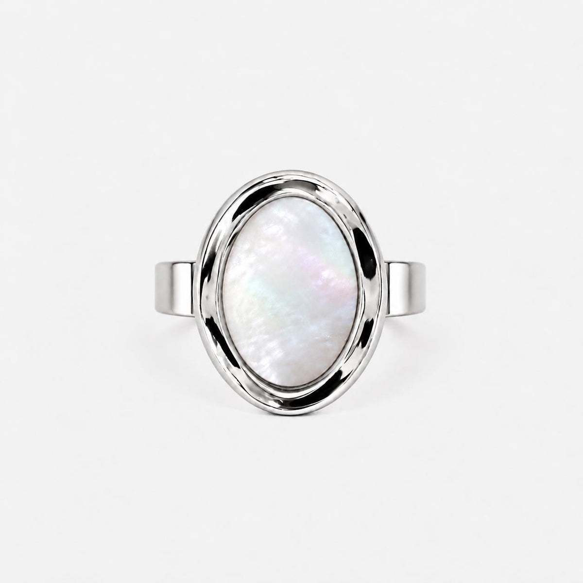 Anillo Clair de Lune Plateado