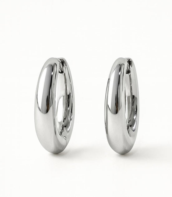 PENDIENTES PLATEADOS