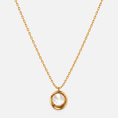Collar Une Seconde de Plus Dorado