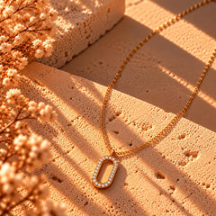 Collar Ça Brille Dorado