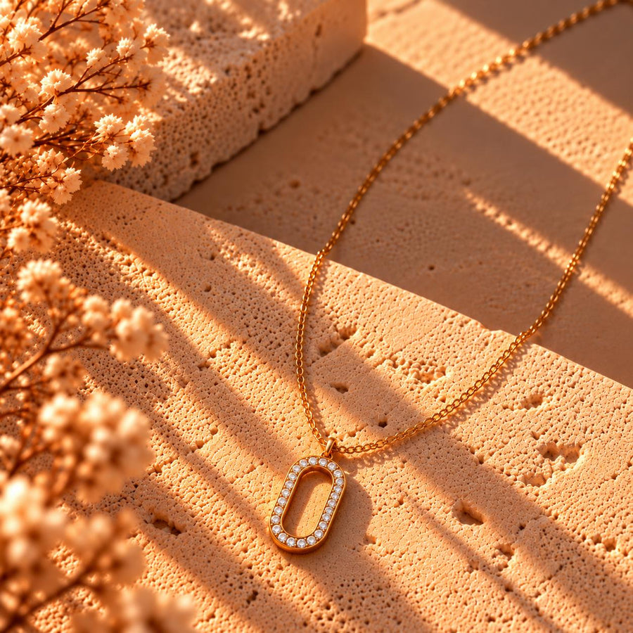 Collar Ça Brille Dorado