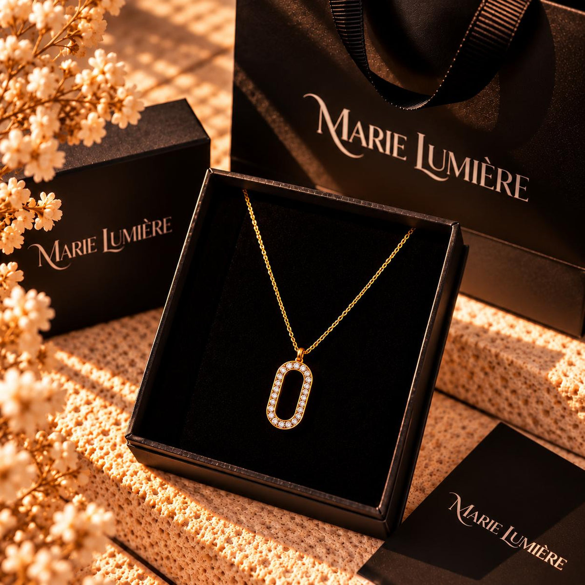 Collar Ça Brille Dorado
