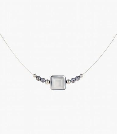 COLLAR PIEDRAS GRISES