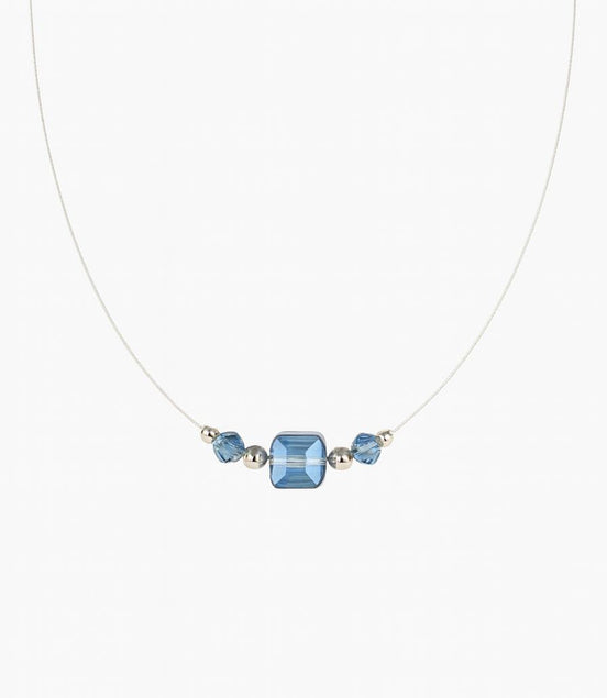 COLLAR PIEDRAS AZULES