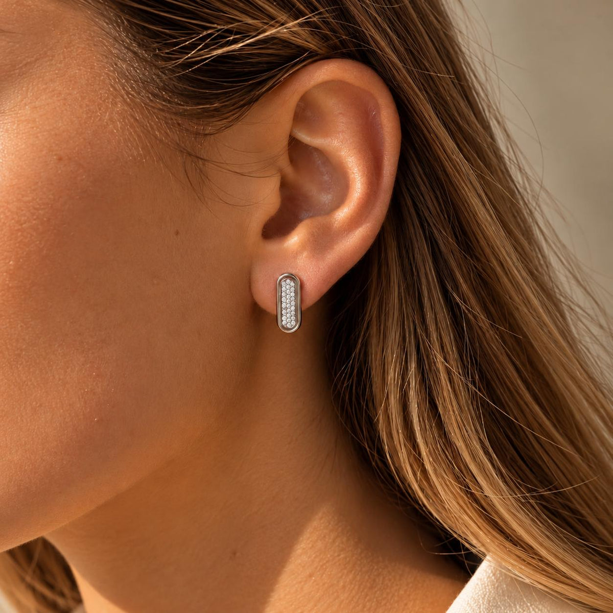 Pendientes Un Peu de Magie Plateados