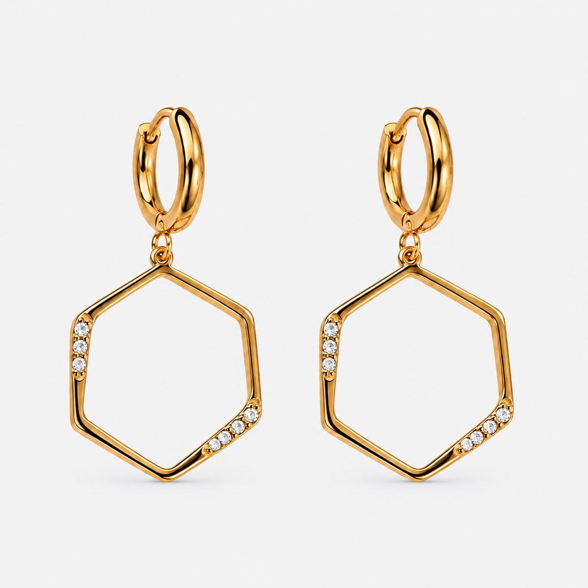 Pendientes Mademoiselle Soleil Dorados