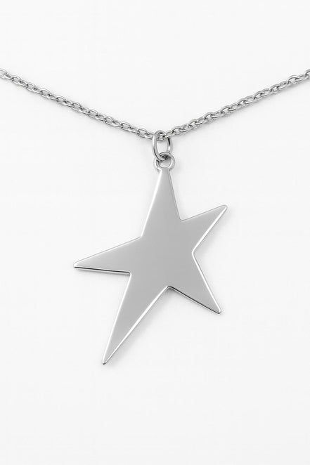 COLLAR PLATEADO ESTRELLA