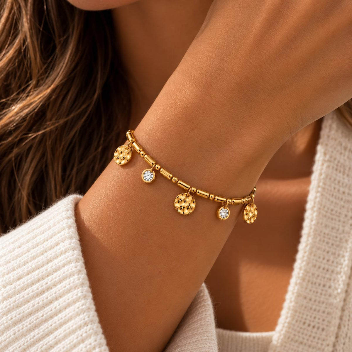 Pulsera Mille Reflets Dorada