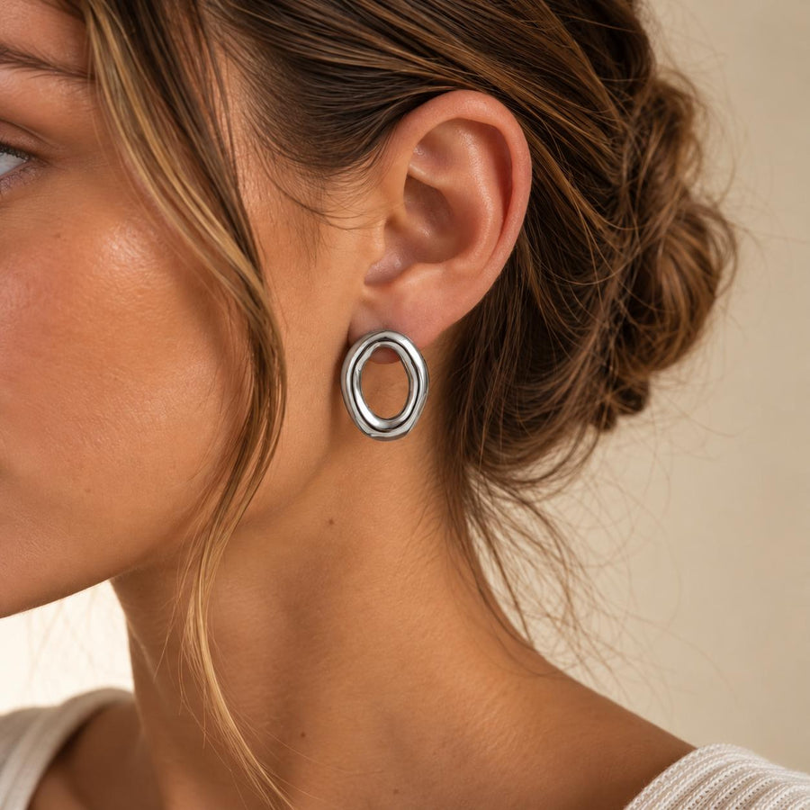 Pendientes Comme Toi Plateados