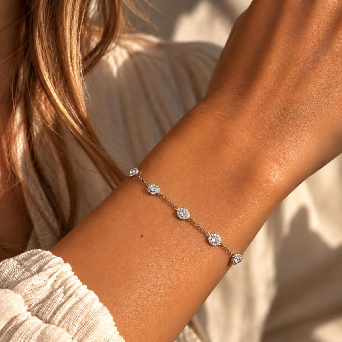 Pulsera À Jamais Plateada