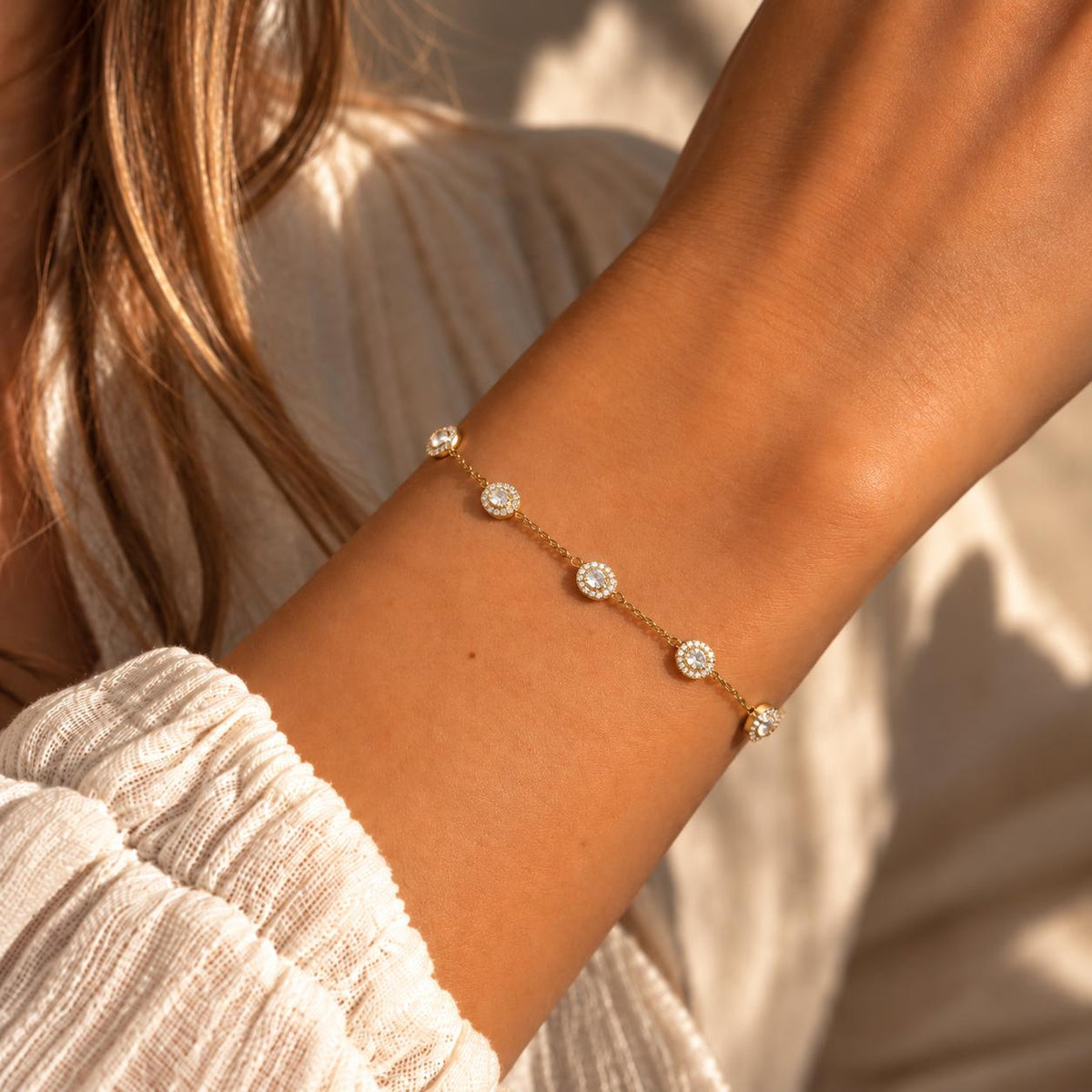 Pulsera À Jamais Dorada