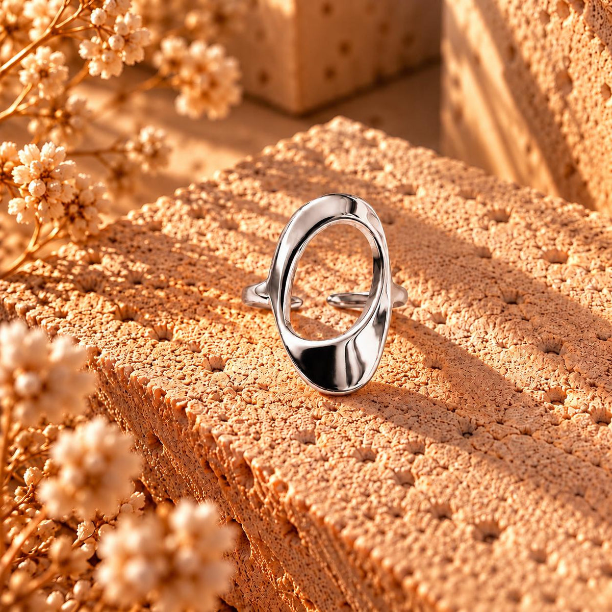 Anillo Libre Allure Plateado