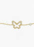 PULSERA MARIPOSA Y PIEDRAS