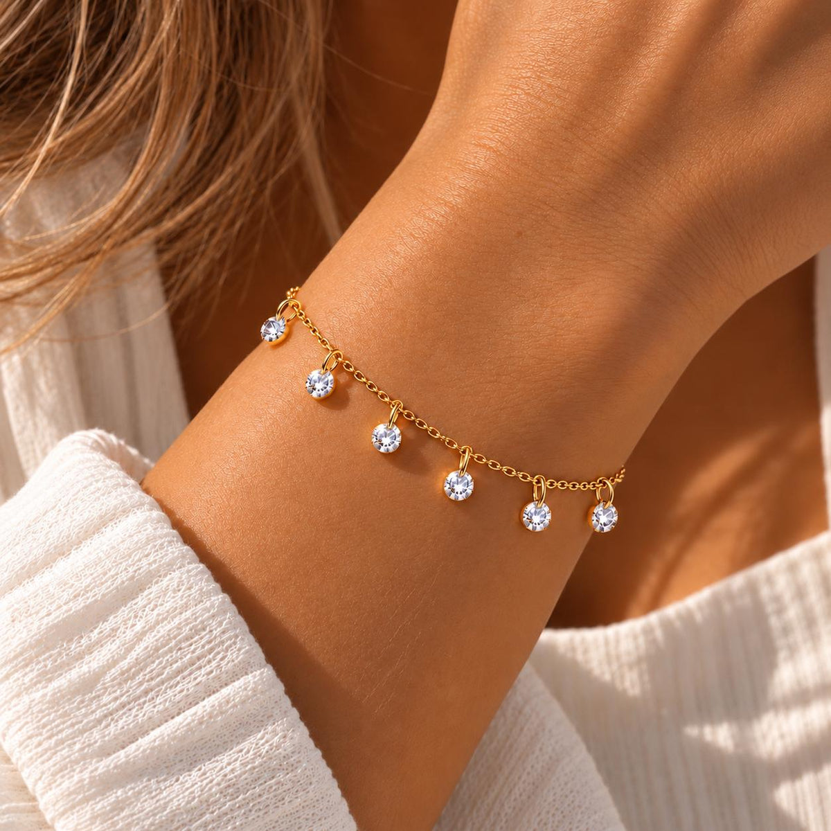 Pulsera Entre Deux Mondes Dorado
