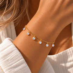 Pulsera Entre Deux Mondes Dorado