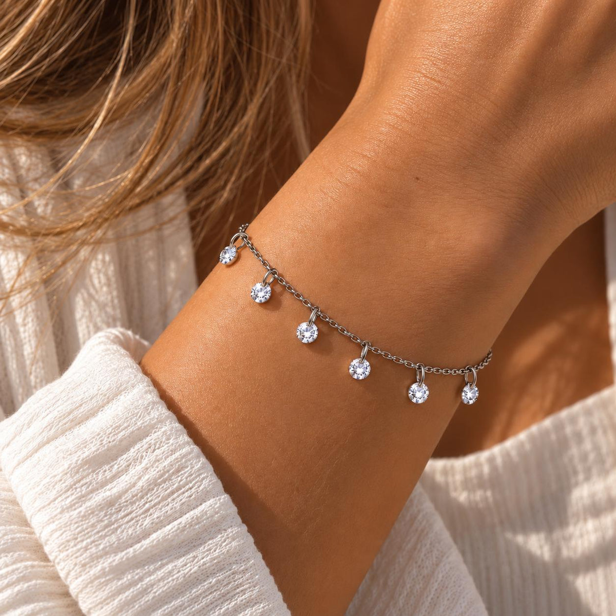 Pulsera Entre Deux Mondes Plateada