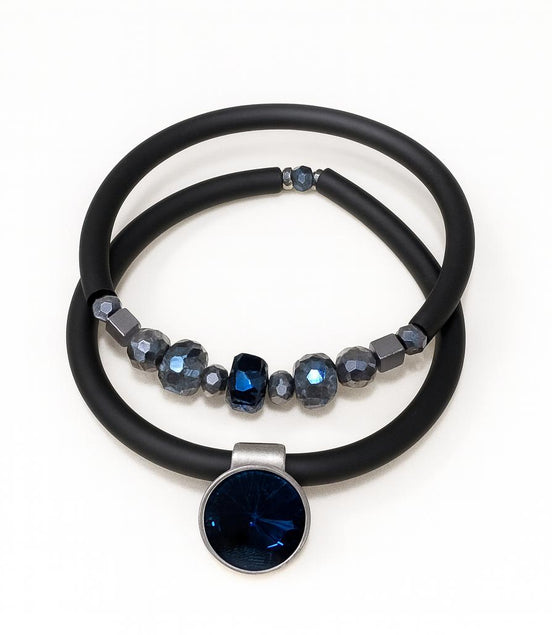 Dos Pulseras Caucho Lumineuse