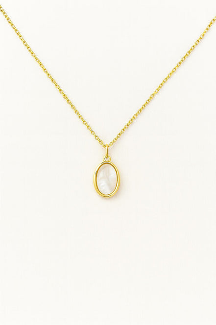 COLLAR DORADO CON NACAR