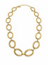 Collar Dorado con Círculos